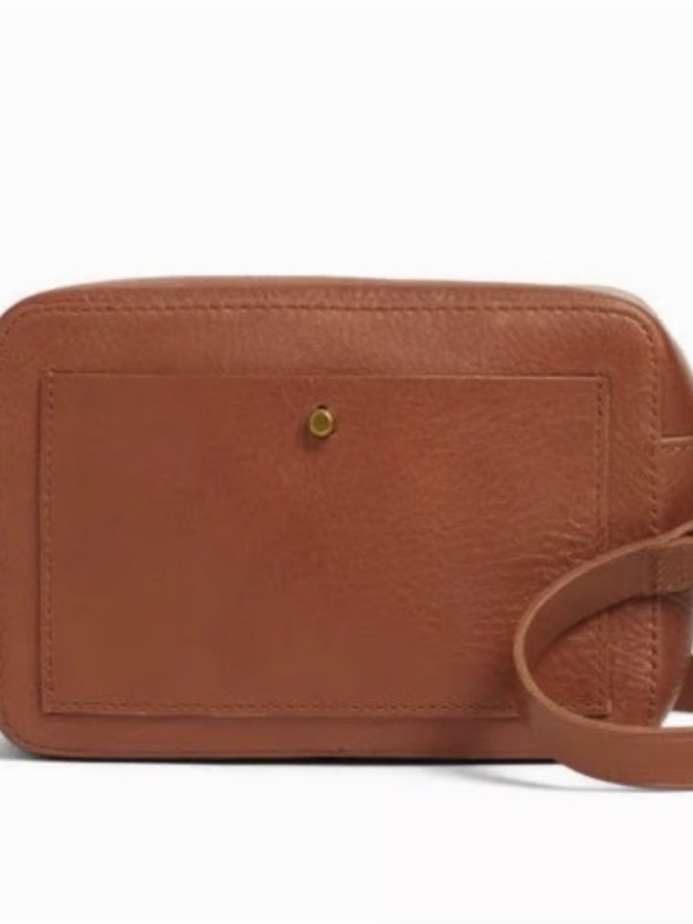 Madewell The Transport Camera Crossbody Leather Bag